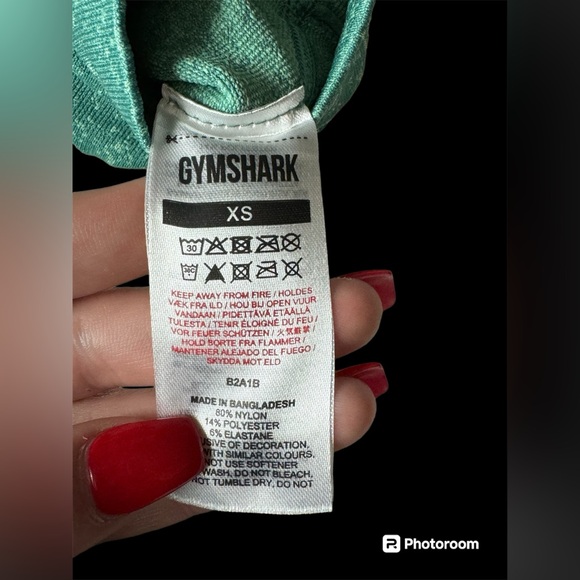 Gymshark seamless green speckled leggings - Picture 4 of 5